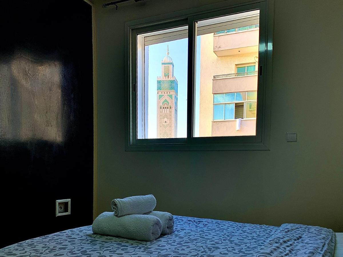 Sab 10 - Superb View Of The Hassan 2 Mosque. Comfortable Apartment In A Great Location. Casablanca Kültér fotó